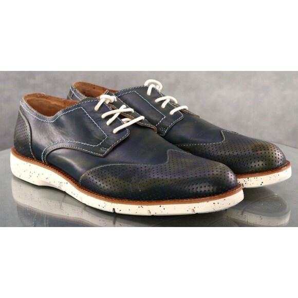 Donald J. Pliner EDD $220 Men\'s Wingtip Oxfords Dress Shoes Size 11 Leather main image 13